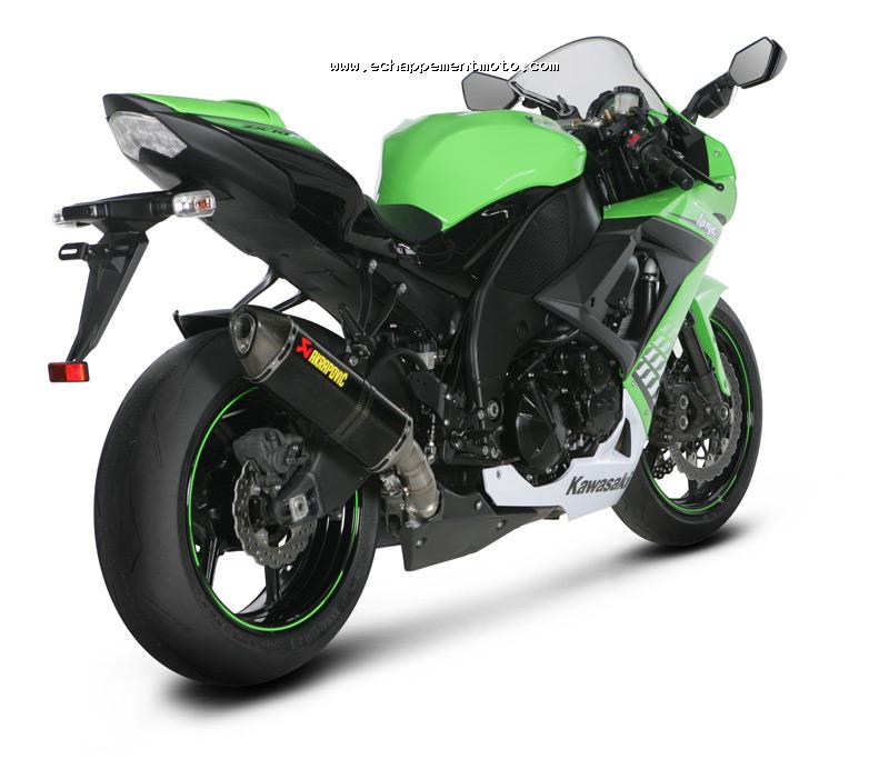 KAWASAKI ZX10R 2010 AKRAPOVIC ECHAPPEMENT MOTO 2 KAWASAKI ZX10R 2010 AKRAPOVIC ECHAPPEMENT MOTO 2